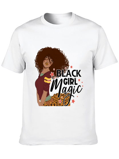 Black Girl Magic Graphic Tee - Stylish Comfort
