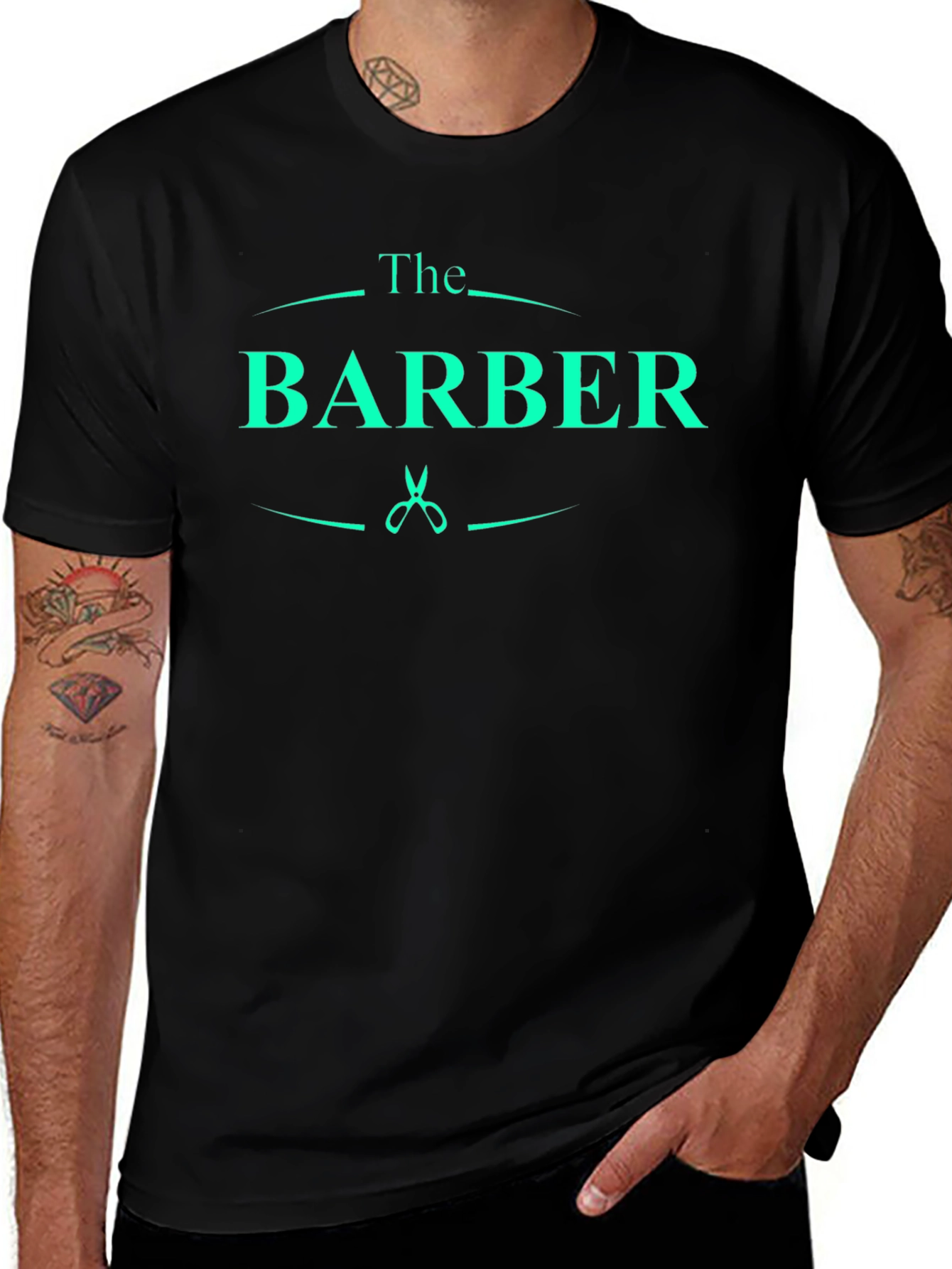 The Barber T-Shirt | Stylish Hairdresser Apparel