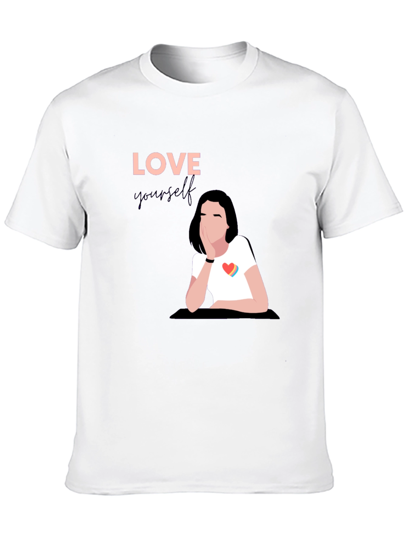 Love Yourself Graphic Tee - Stylish Comfort
