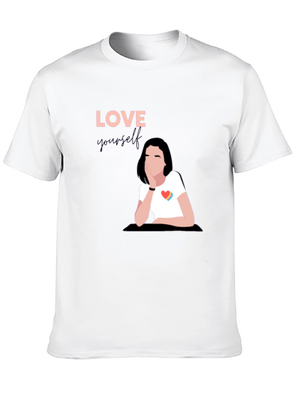 Love Yourself Graphic Tee - Stylish Comfort