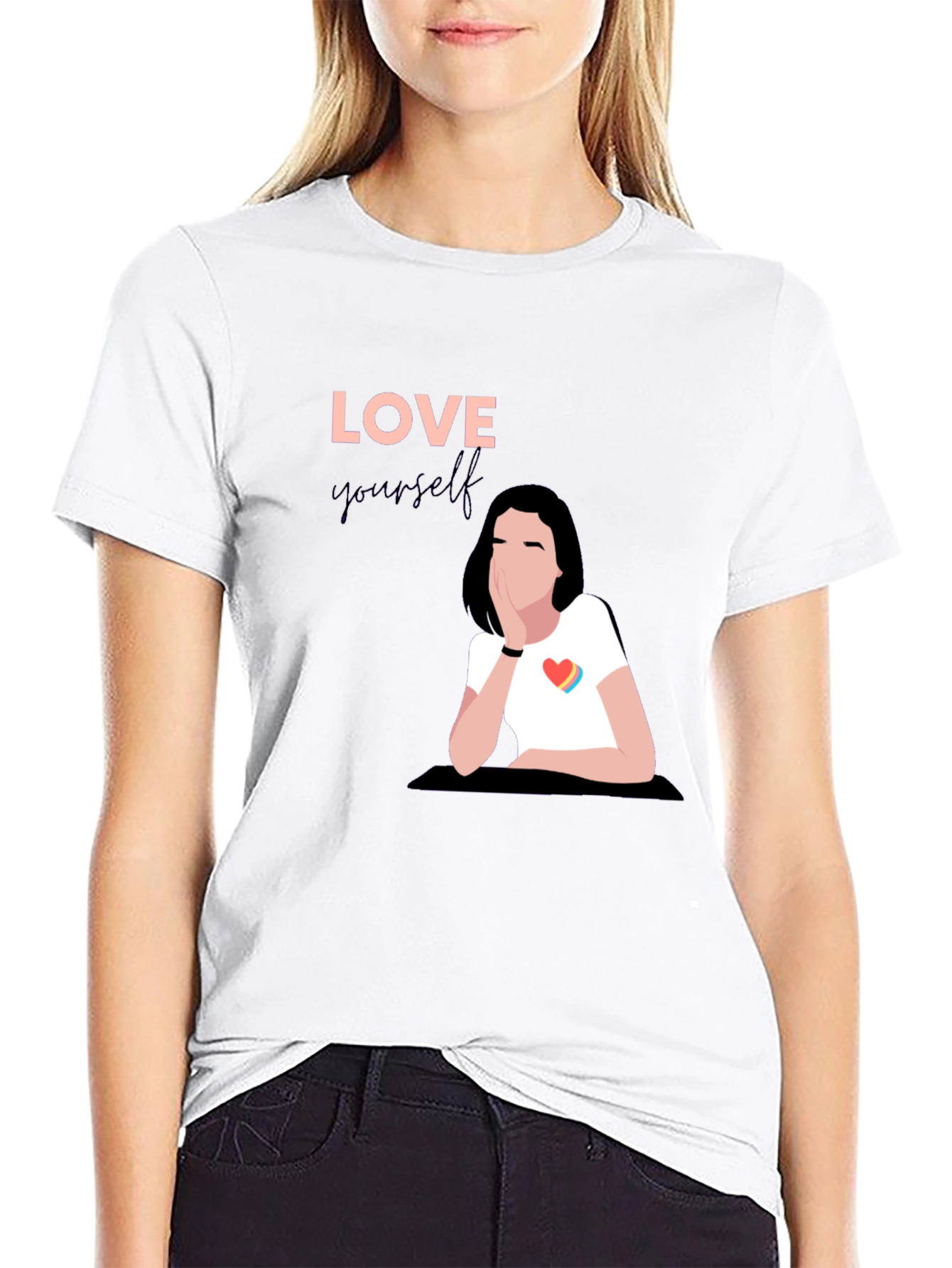 Love Yourself Graphic Tee - Stylish Comfort