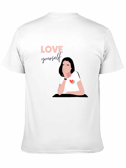 Love Yourself Graphic Tee - Stylish Comfort