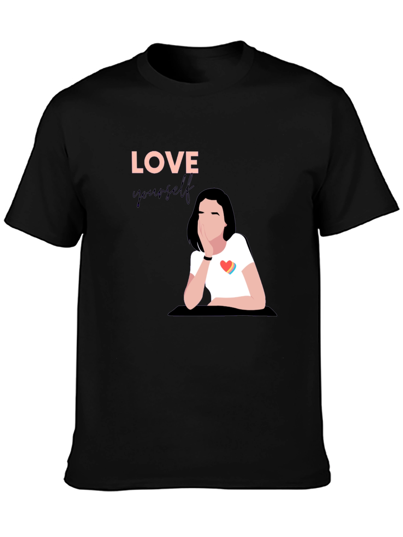 Love Yourself Graphic Tee - Stylish Comfort
