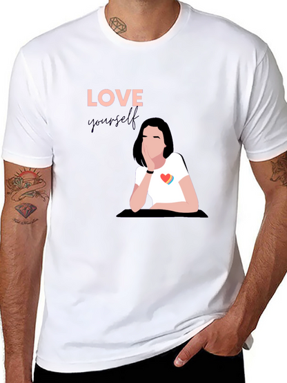Love Yourself Graphic Tee - Stylish Comfort