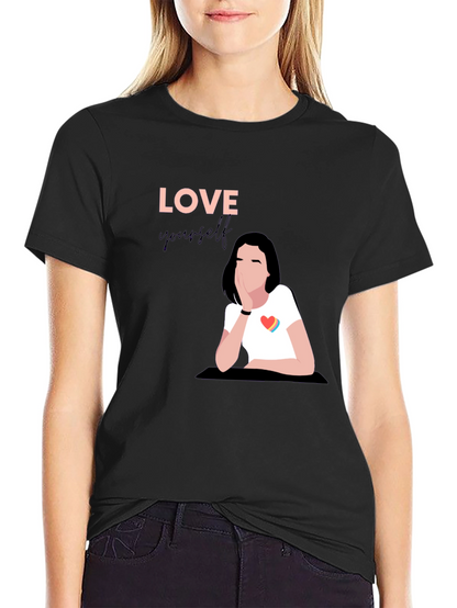 Love Yourself Graphic Tee - Stylish Comfort