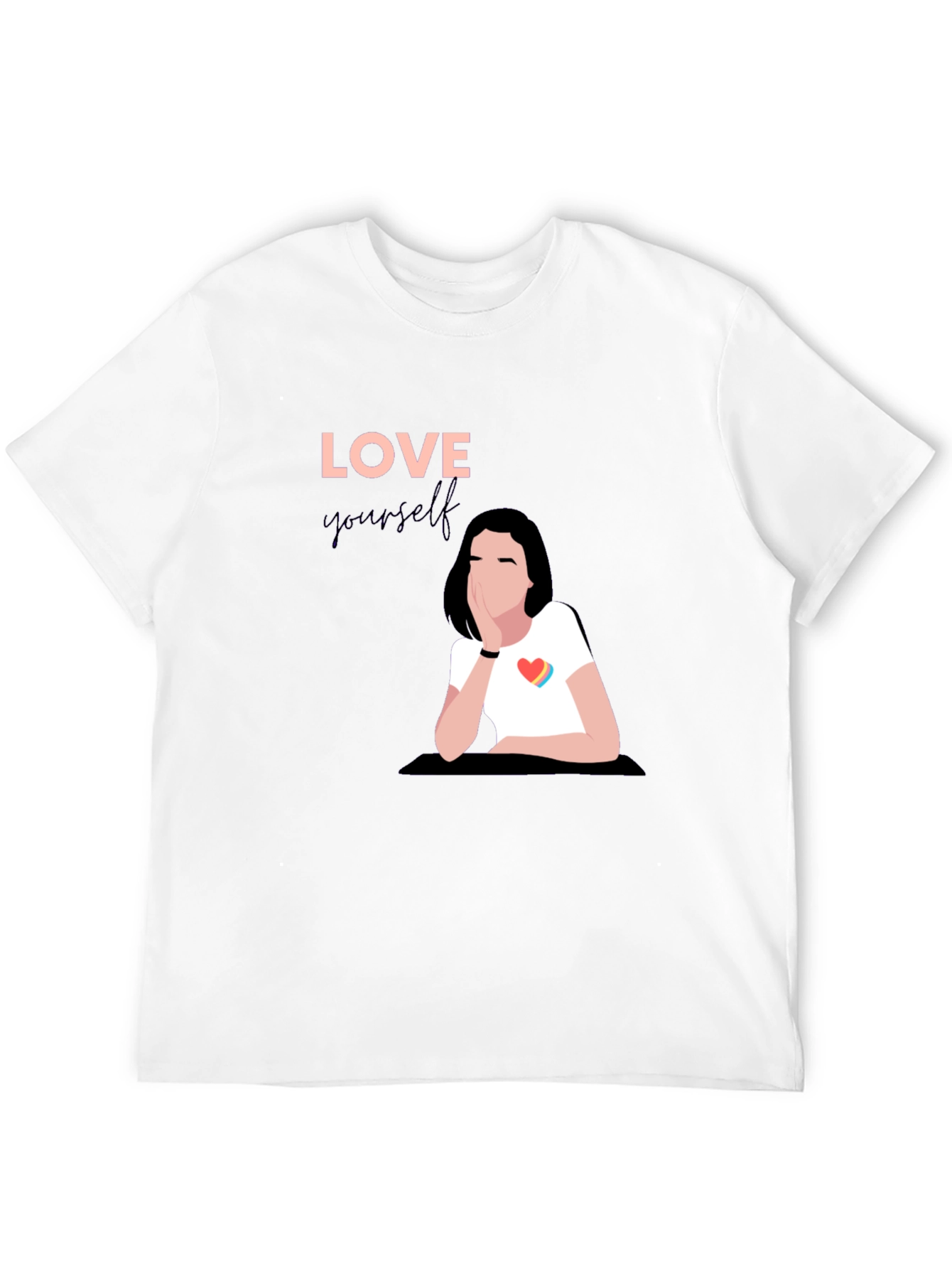 Love Yourself Graphic Tee - Stylish Comfort