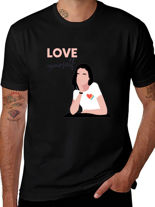 Love Yourself Graphic Tee - Stylish Comfort