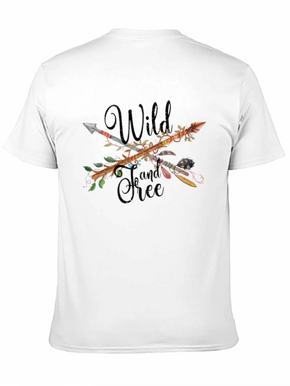 Wild and Free Arrow T-Shirt - Black