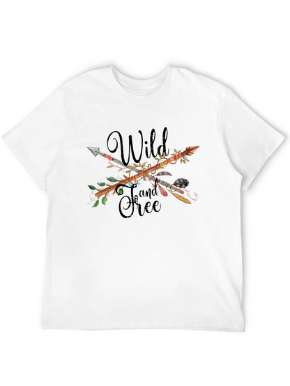 Wild and Free Arrow T-Shirt - Black