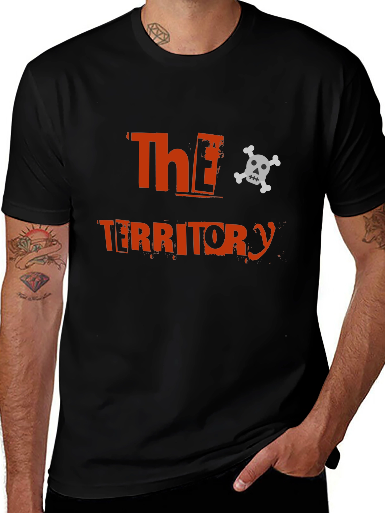 The Territory Black Graphic Tee