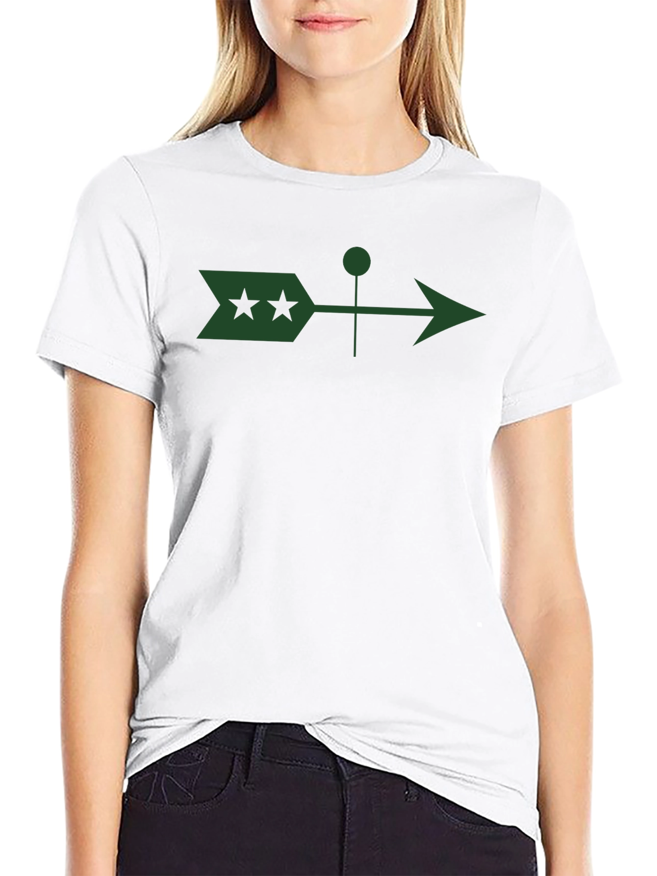 Arrow Graphic Tee - Modern Style