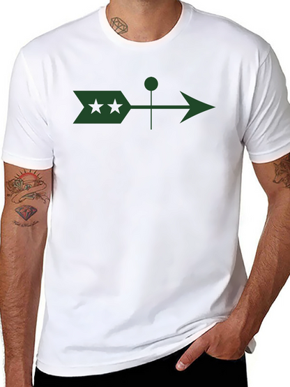 Arrow Graphic Tee - Modern Style