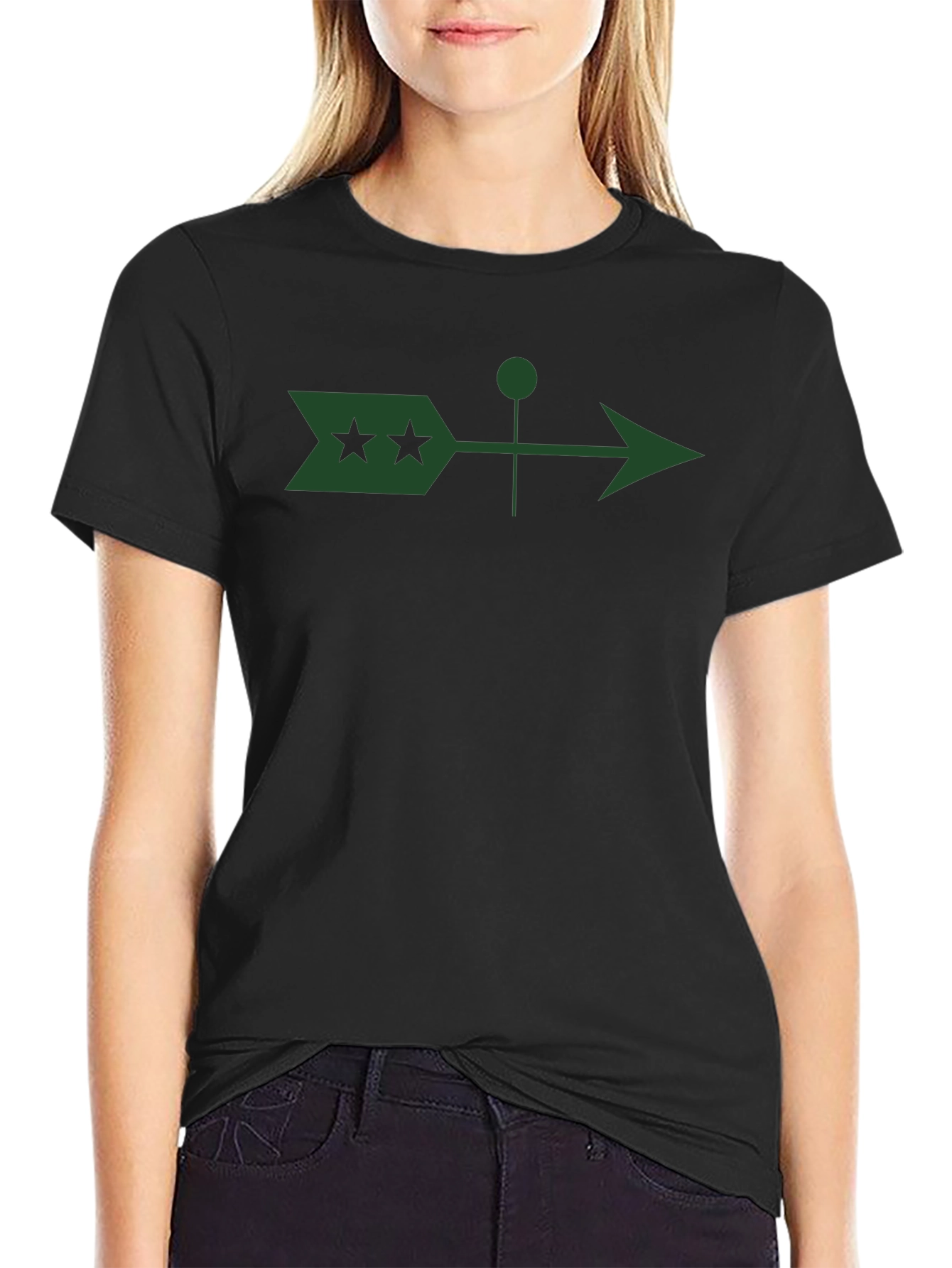 Arrow Graphic Tee - Modern Style