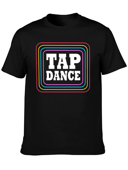 Tap Dance T-Shirt - Retro Neon Design