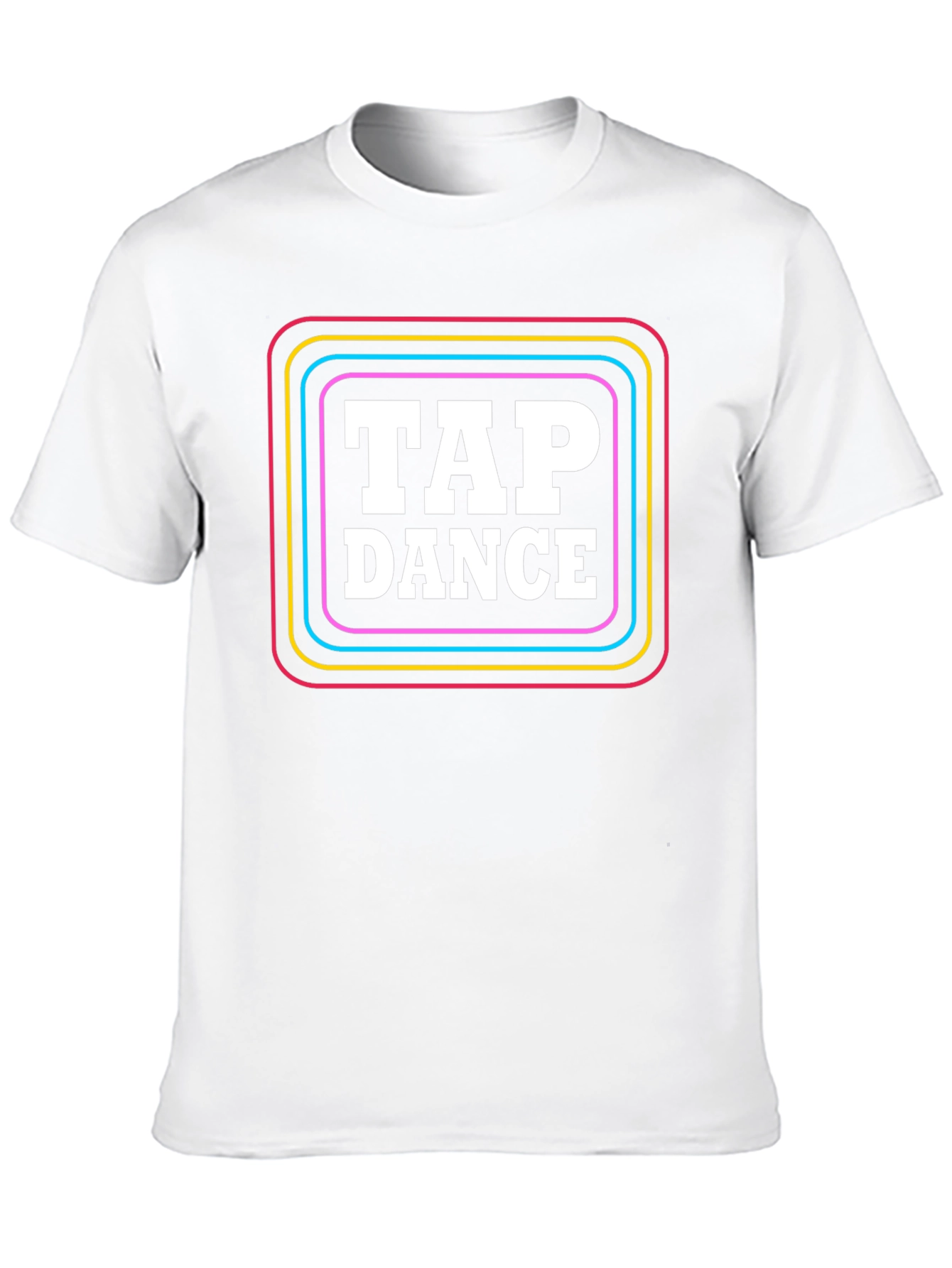Tap Dance T-Shirt - Retro Neon Design