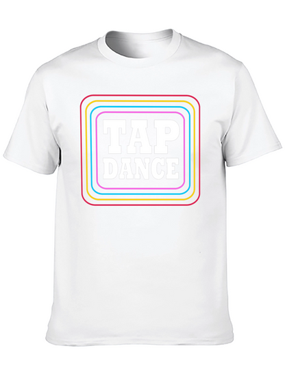 Tap Dance T-Shirt - Retro Neon Design