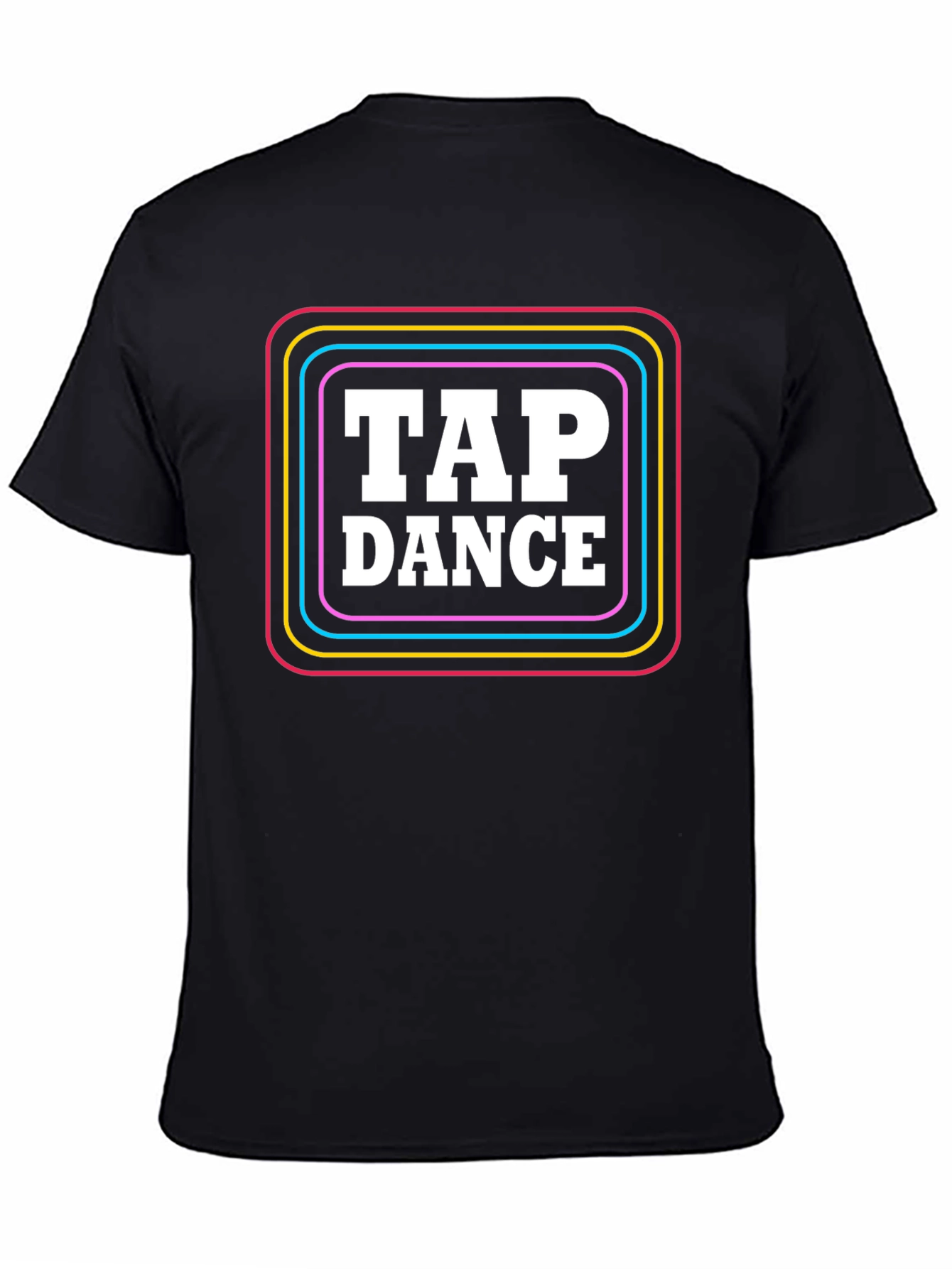 Tap Dance T-Shirt - Retro Neon Design
