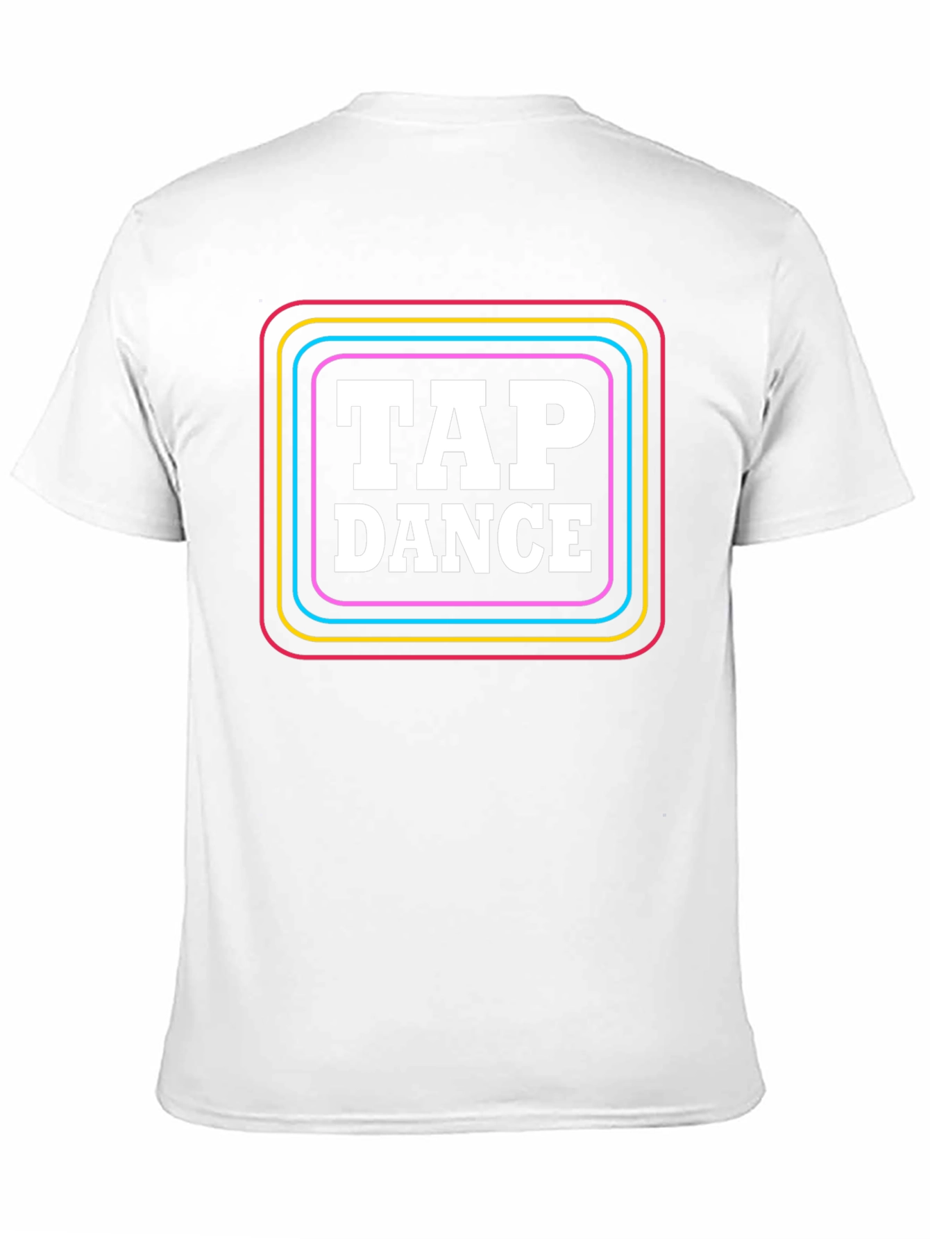 Tap Dance T-Shirt - Retro Neon Design