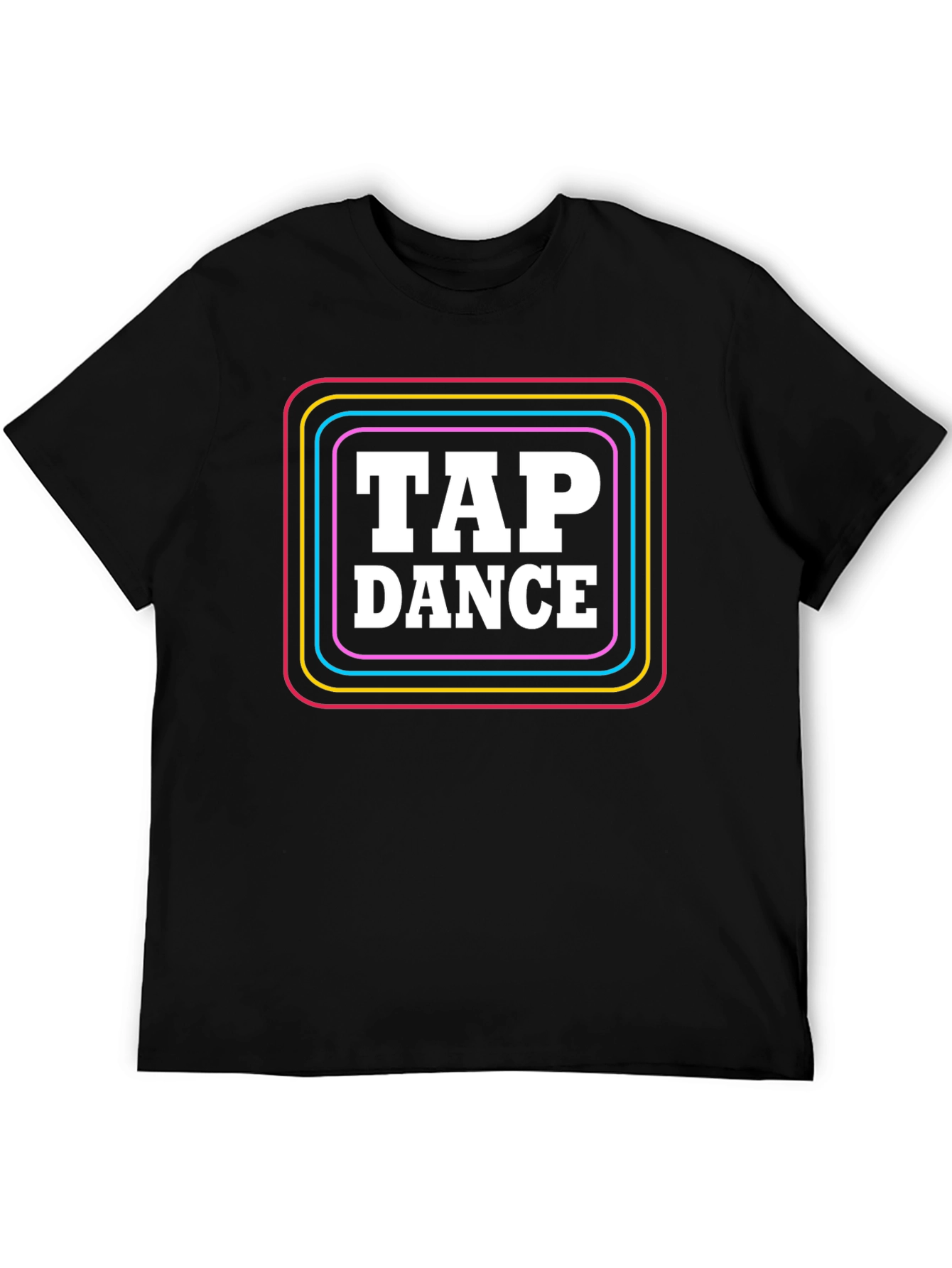 Tap Dance T-Shirt - Retro Neon Design