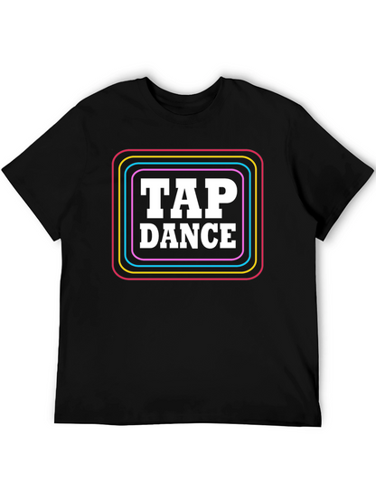 Tap Dance T-Shirt - Retro Neon Design