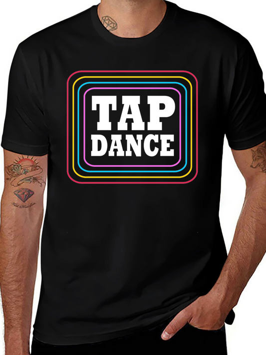 Tap Dance T-Shirt - Retro Neon Design