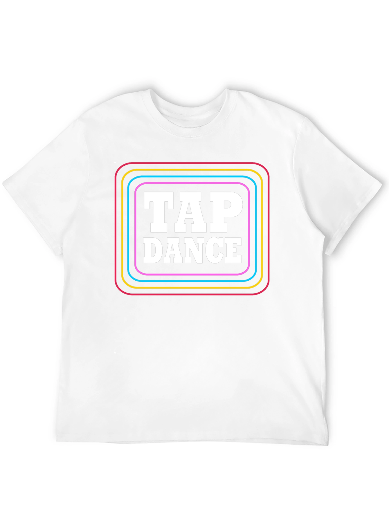 Tap Dance T-Shirt - Retro Neon Design