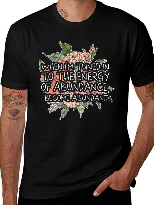 Abundance Energy Graphic T-Shirt