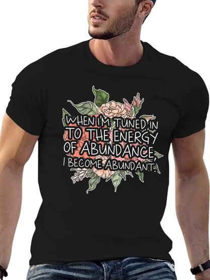 Abundance Energy Graphic T-Shirt