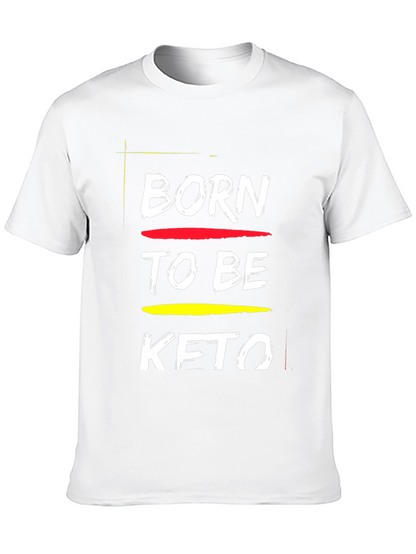 Born To Be Keto Black T-Shirt