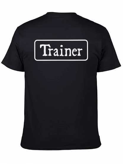 Trainer Graphic Tee - Soft Cotton Blend Casual Shirt