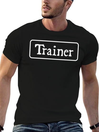Trainer Graphic Tee - Soft Cotton Blend Casual Shirt