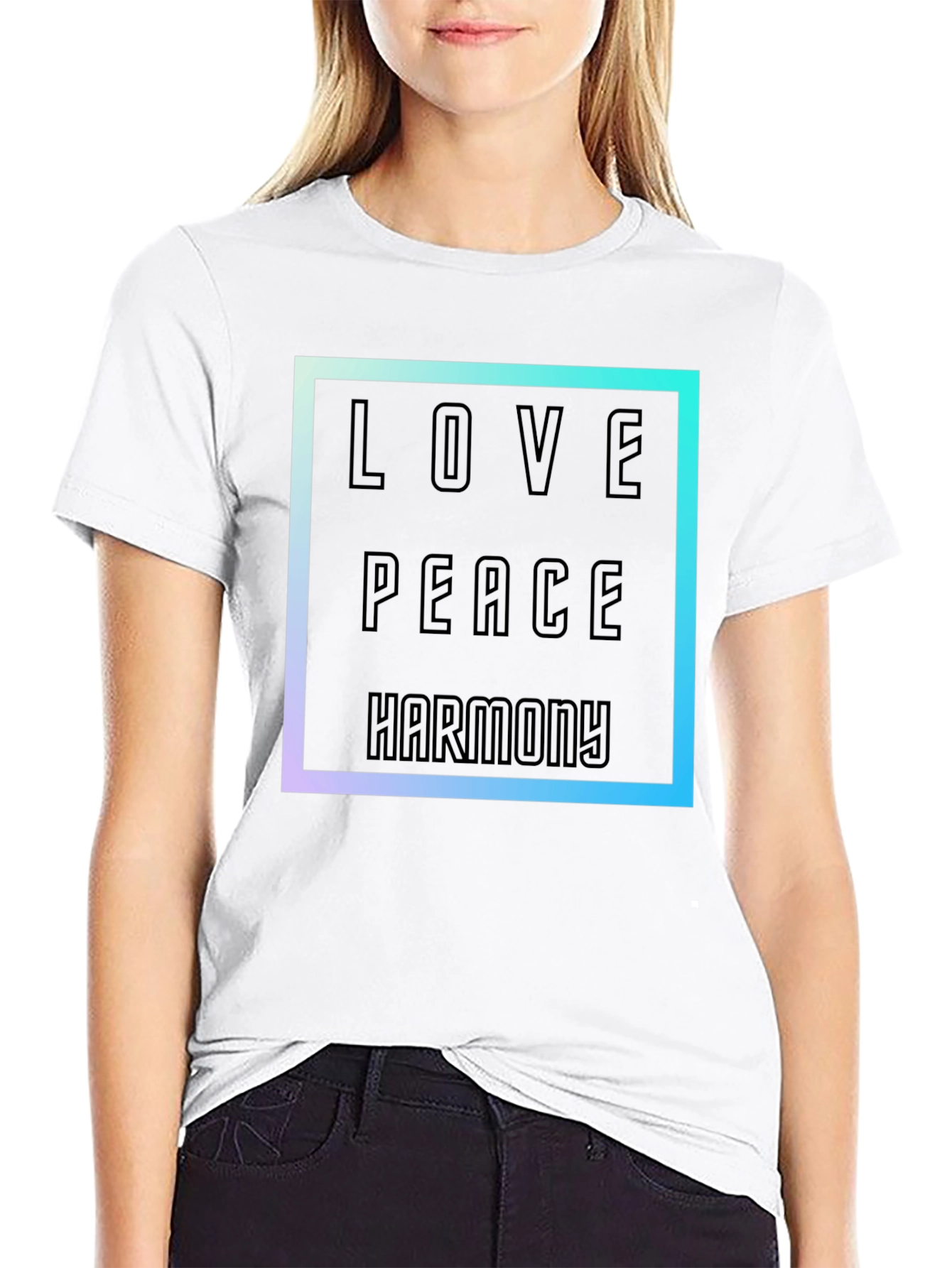 Love Peace Harmony Graphic T-Shirt