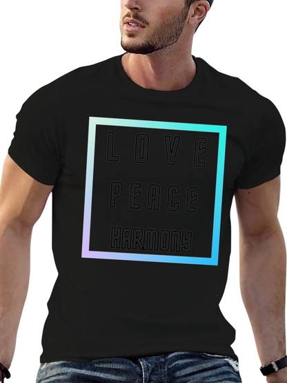 Love Peace Harmony Graphic T-Shirt