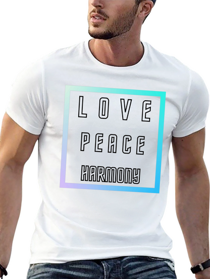 Love Peace Harmony Graphic T-Shirt