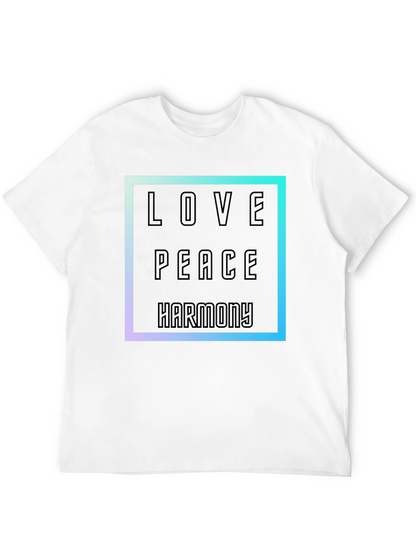 Love Peace Harmony Graphic T-Shirt