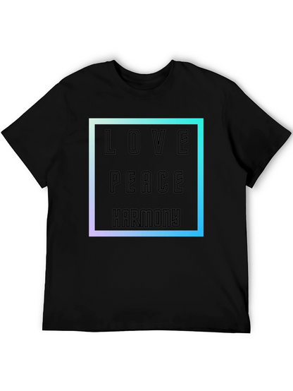 Love Peace Harmony Graphic T-Shirt