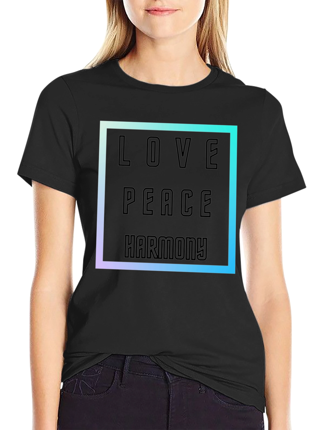 Love Peace Harmony Graphic T-Shirt