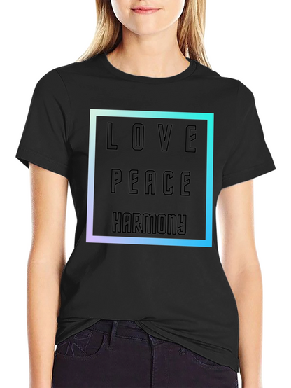 Love Peace Harmony Graphic T-Shirt