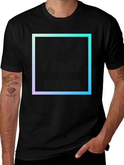 Love Peace Harmony Graphic T-Shirt