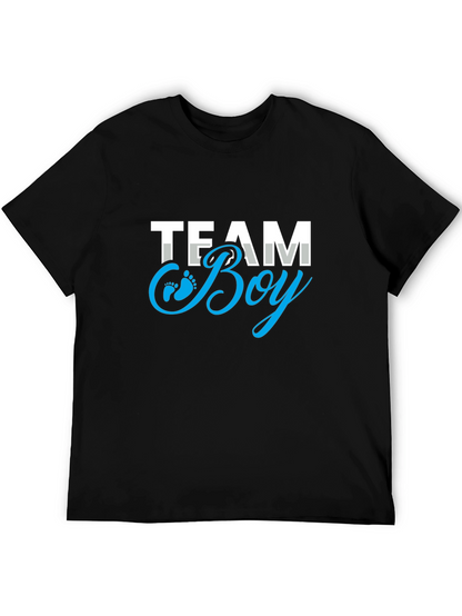 Team Boy T-Shirt Gender Reveal Party