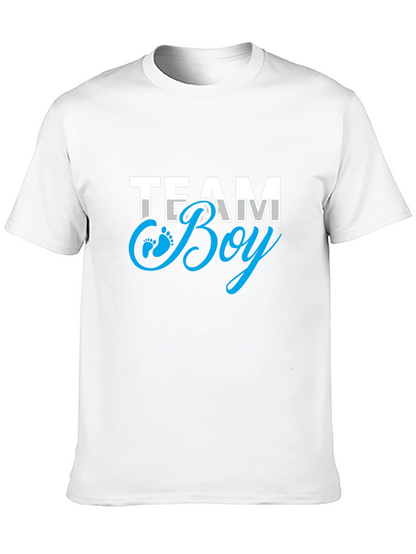 Team Boy T-Shirt Gender Reveal Party