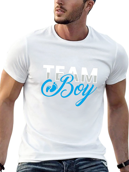 Team Boy T-Shirt Gender Reveal Party