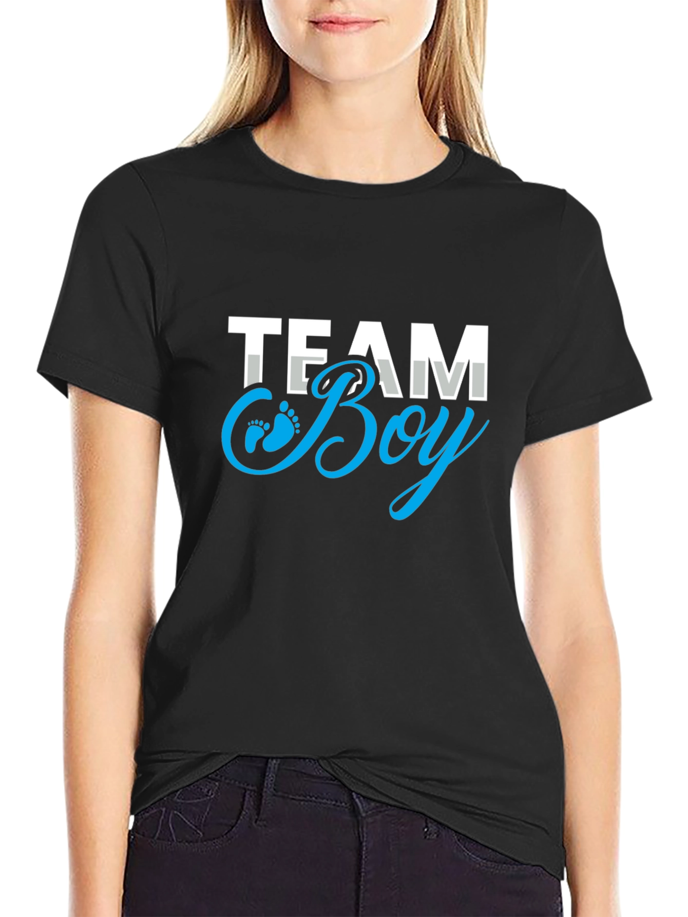 Team Boy T-Shirt Gender Reveal Party
