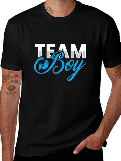 Team Boy T-Shirt Gender Reveal Party