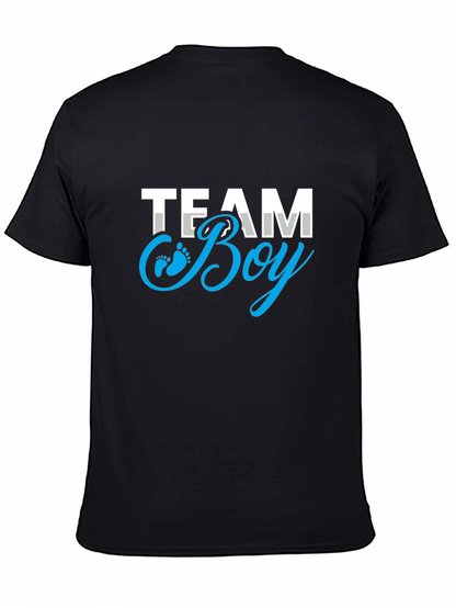 Team Boy T-Shirt Gender Reveal Party