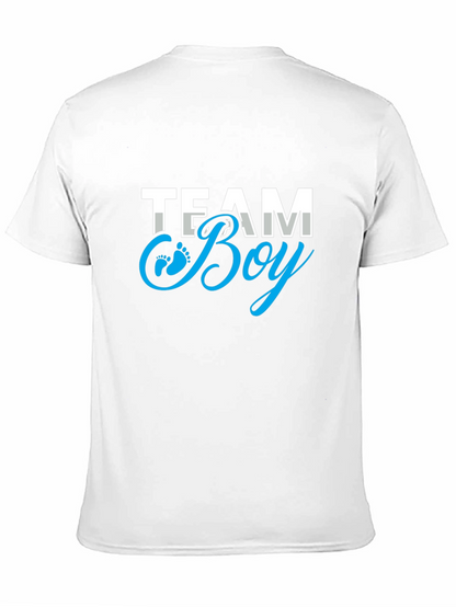 Team Boy T-Shirt Gender Reveal Party