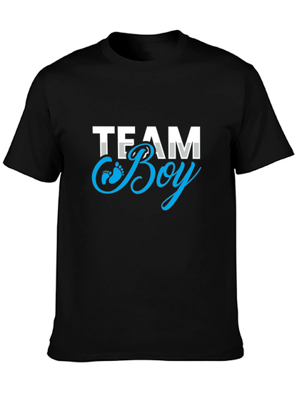 Team Boy T-Shirt Gender Reveal Party