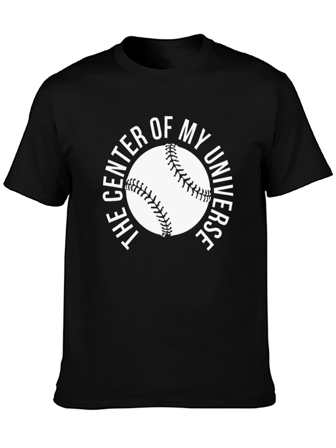 Baseball My Universe Graphic Tee