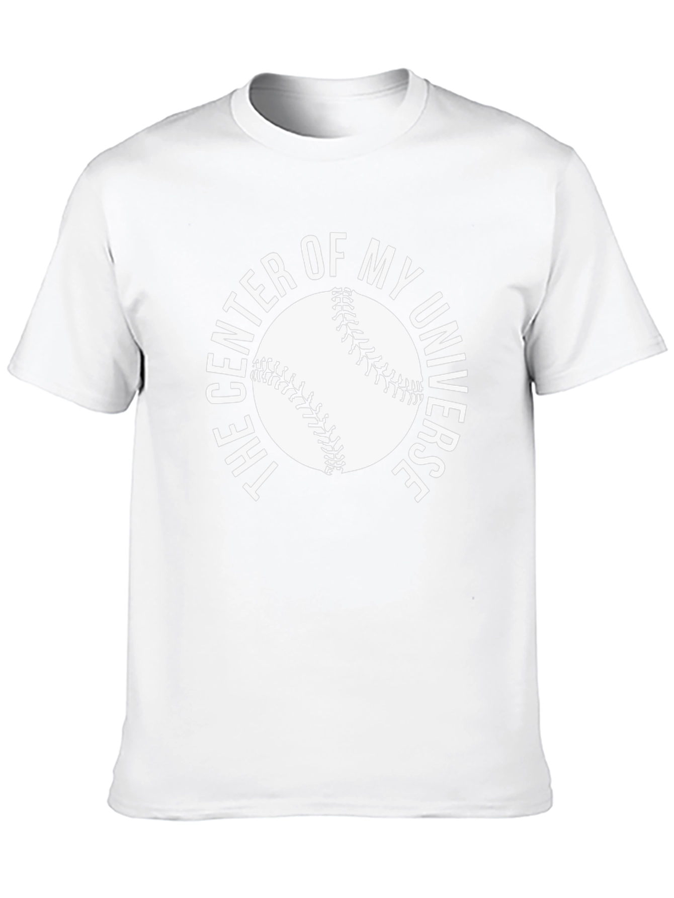 Baseball My Universe Graphic Tee