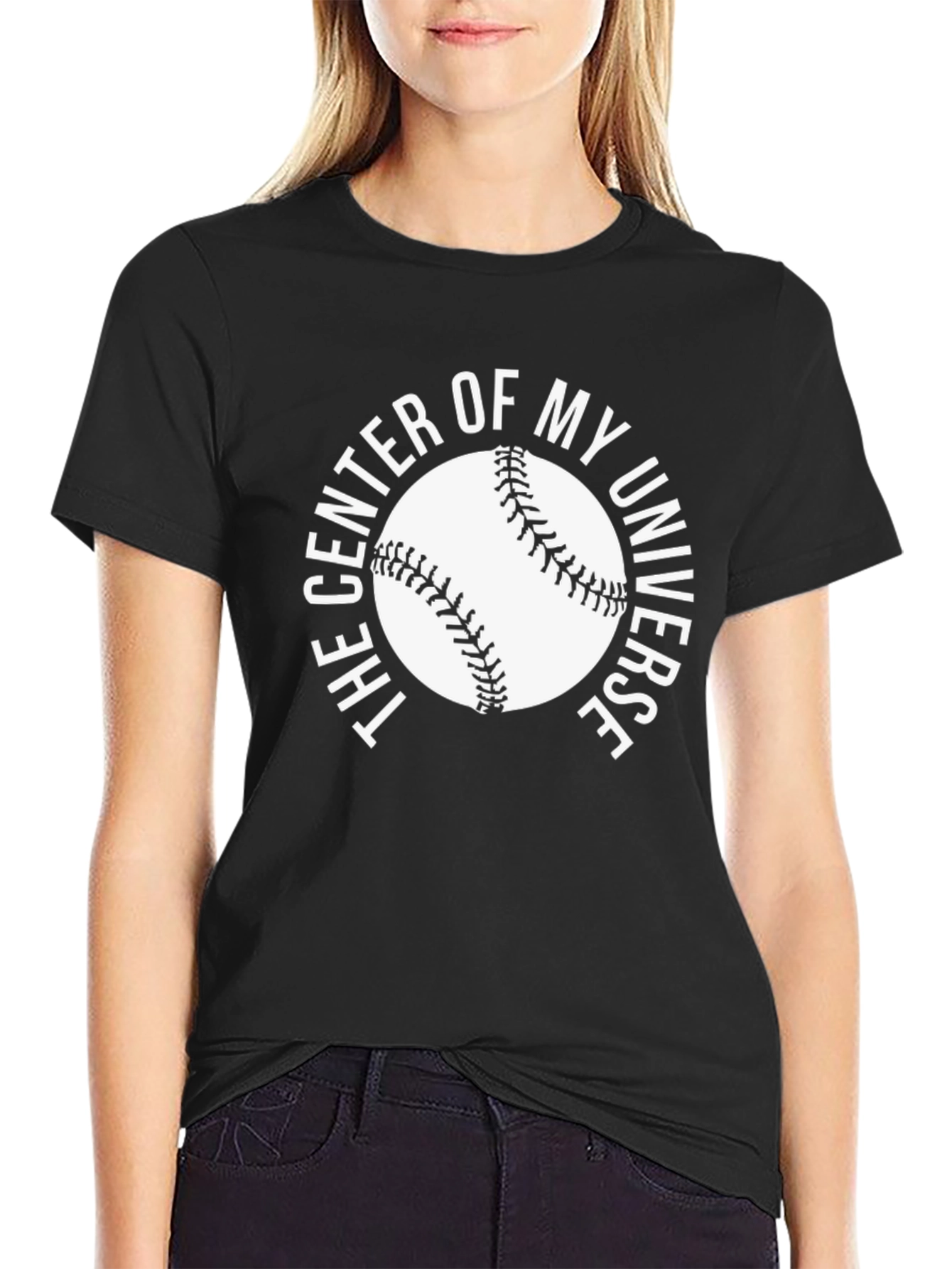 Baseball My Universe Graphic Tee